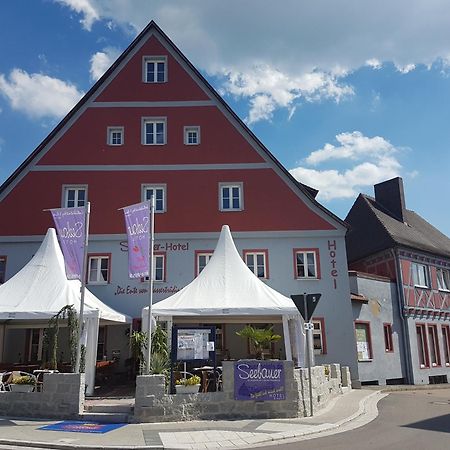 Seebauer-Hotel Die Ente Von Wassertrüdingen エクステリア 写真